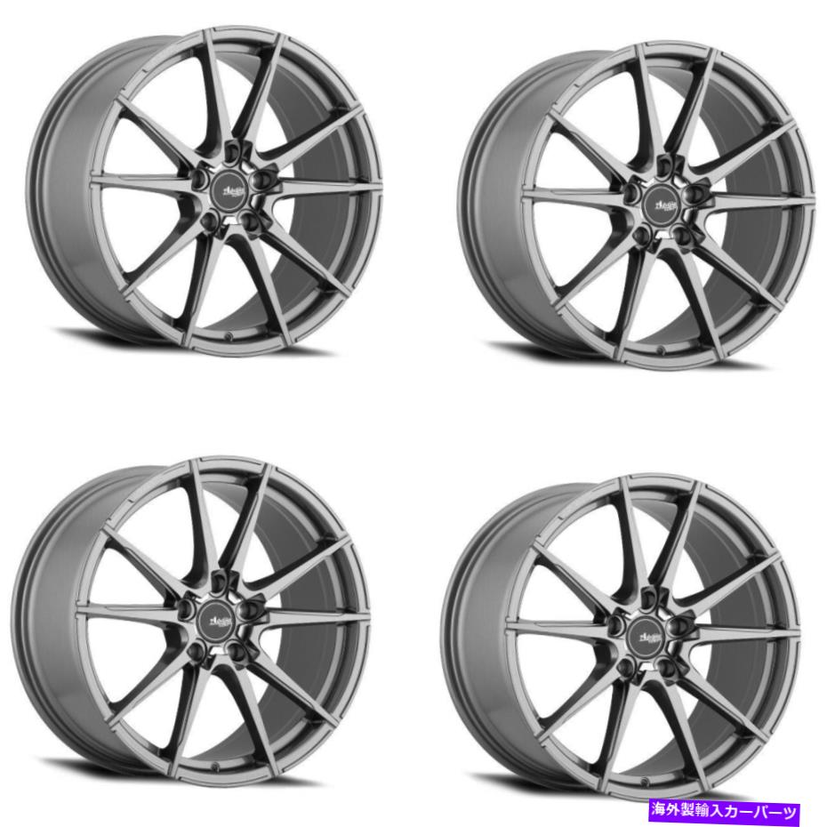 ホイール　４本セット セット4 20 "Advanti Racing 101g Appello 20x10 5x4.5グロスグラファイトホイール40mm Set 4 20" Advanti Racing 101G Appello 20x10 5x4.5 Gloss Graphite Wheels 40mm【並行輸入品】｜Us Custom Parts Shop USDM