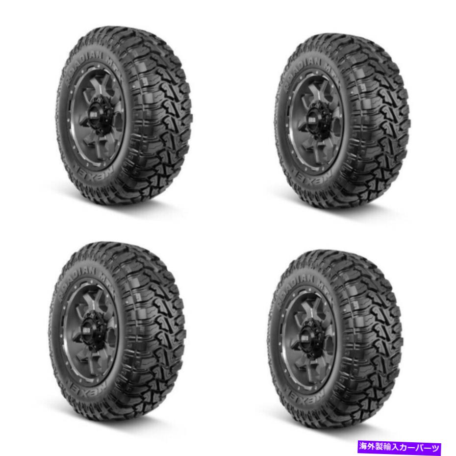 ホイール 4本セット セット4 37x12.50R17/12 NEXEN ROADIAN MTX 121Qタイヤ12.503717泥地形 Set 4 37x12.50R17/12 Nexen Roadian MTX 121Q Tires 12.503717 Mud Terrain【並行輸入品】|Us Custom Parts Shop USDM