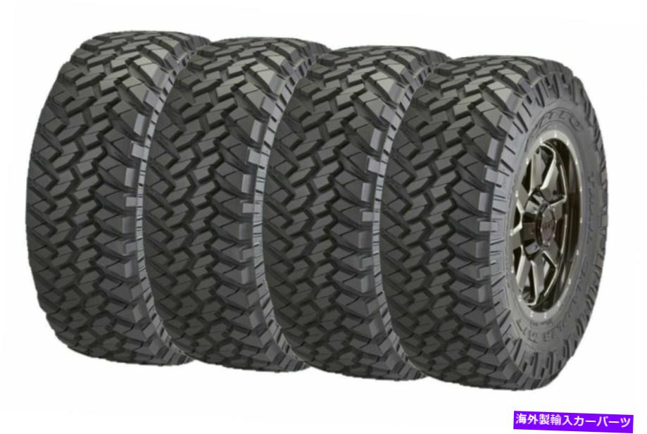 ホイール　４本セット 33x12.50R17LT E 120Qセット4 Nitto Trail Grappler Mud Terrain Tyres 32.8 33125017 33x12.50R17LT E 120Q Set 4 Nitto Trail Grappler Mud Terrain Tires 32.8 33125017【並行輸入品】