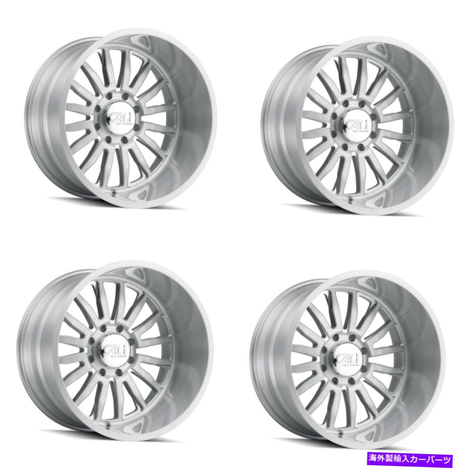 ホイール　４本セット セット4 20 "カリオフロードサミットブラシクリアグロスホイール20x12 8x180リム-51mm Set 4 20" Cali Off-Road Summit Brushed Clear Gloss Wheels 20x12 8x180 Rims -51mm【並行輸入品】｜Us Custom Parts Shop USDM