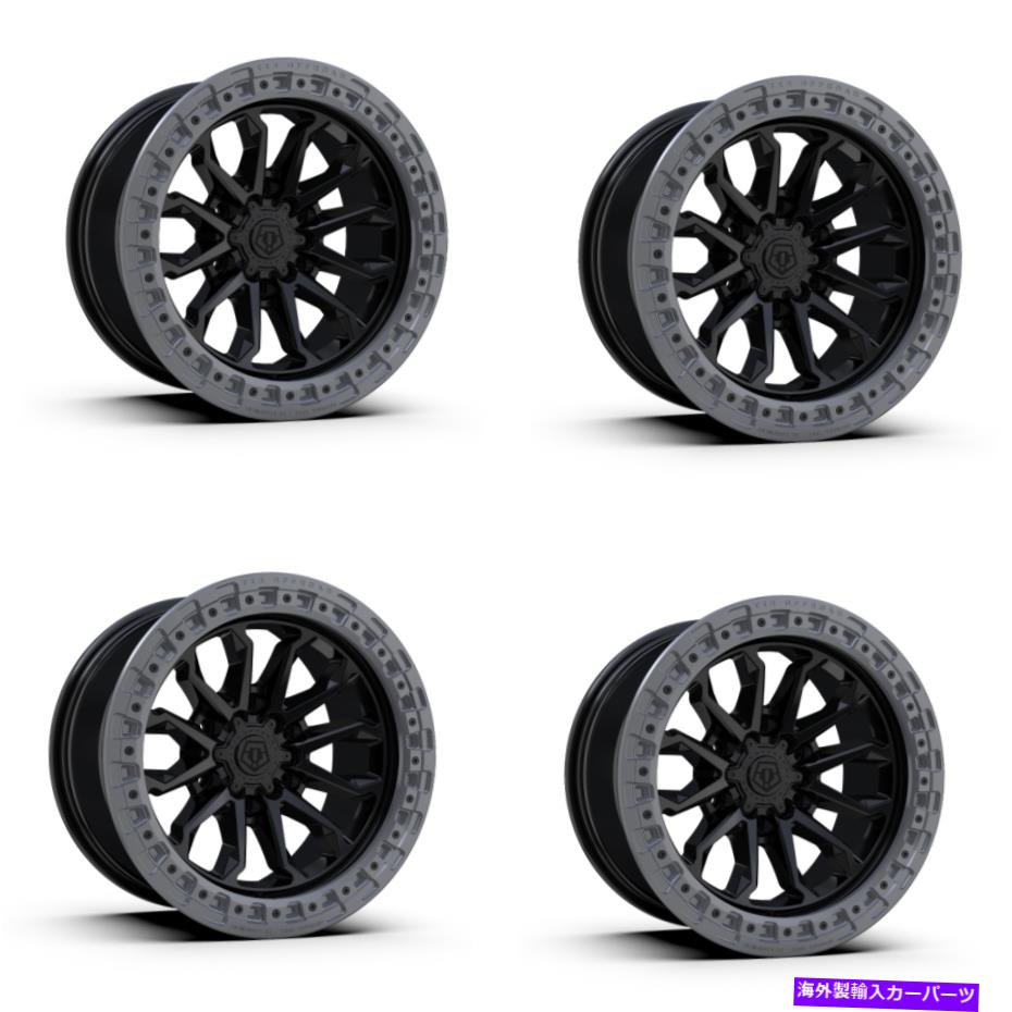 ホイール 4本セット セット4 20 "TIS 556BA 20x9 6x120ブラックキャストサテンアントララサイトビーズリング20mmリム Set 4 20" TIS 556BA 20x9 6x120 Black Cast Satin Anthracite Bead Ring 20mm Rims【並行輸入品】|Us Custom Parts Shop USDM