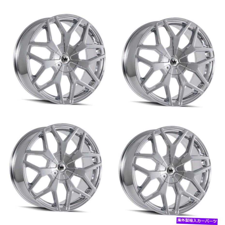 ホイール　４本セット セット4 24 "マッツィプロフ??ァイルクロムホイール24x9.5 6x135 6x5.5トラックSUVリム30mm Set 4 24" Mazzi Profile Chrome Wheels 24x9.5 6x135 6x5.5 Truck SUV Rims 30mm【並行輸入品】｜Us Custom Parts Shop USDM