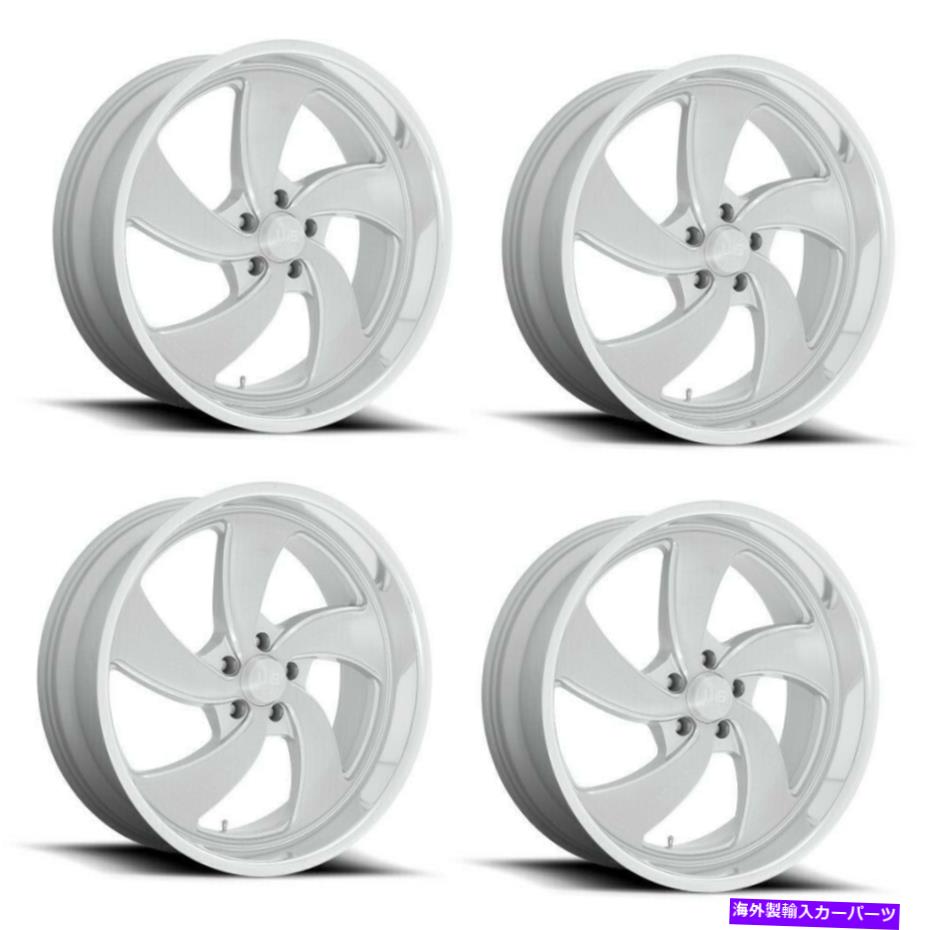 ホイール 4本セット セット4 22 "US MAG 1PC U134 Desperado Silver Brished Diamond Left 22x10.5 5x5 1mm Set 4 22" US Mag 1PC U134 Desperado Silver Brushed Diamond Left 22x10.5 5X5 1mm【並行輸入品】|Us Custom Parts Shop USDM