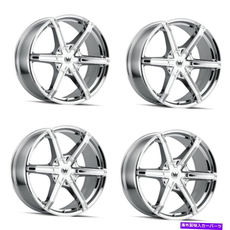 ホイール　４本セット セット4 20 "Mazzi Stilts ChromeWheels20x8.5 5x110 5x115 Rims 35mm Set 4 20" Mazzi Stilts Chrome Wheels 20x8.5 5x110 5x115 Rims 35mm【並行輸入品】｜Us Custom Parts Shop USDM