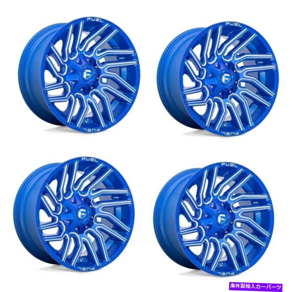 ホイール　４本セット セット4 22 "燃料オフロードD774台風ホイール22x10 8x6.5 -18mmリフトトラックリム Set 4 22" Fuel Off-Road D774 Typhoon Wheels 22x10 8x6.5 -18mm Lifted Truck Rims【並行輸入品】｜Us Custom Parts Shop USDM