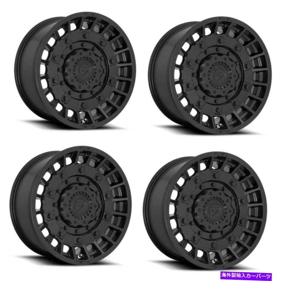ホイール　４本セット セット4 20 "燃料1PC D723民兵マットブラック20x10 5x5.5/150ホイール-18mmリム Set 4 20" Fuel 1PC D723 Militia Matte Black 20x10 5X5.5/150 Wheels -18mm Rim【並行輸入品】｜Us Custom Parts Shop USDM