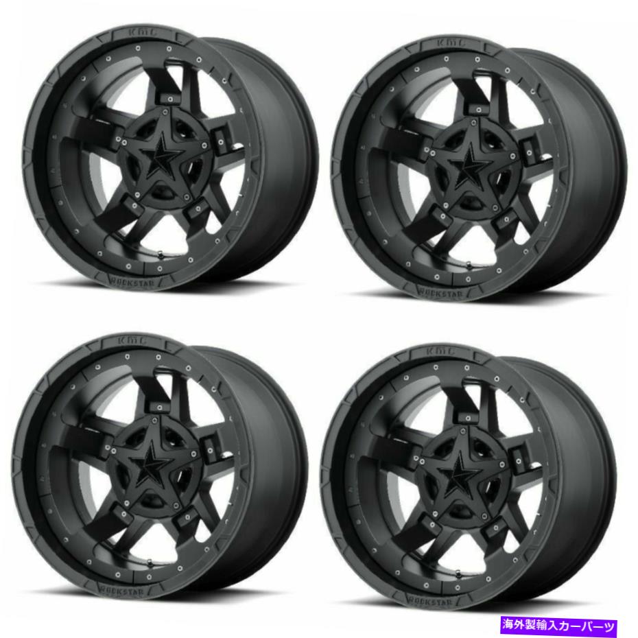 ホイール 4本セット セット4 20 "XDシリーズXD827ロックスター3ブラックホイール20x9 6x135 6x5.5 -12mmリフト Set 4 20" XD Series XD827 Rockstar 3 Black Wheels 20x9 6x135 6x5.5 -12mm Lifted【並行輸入品】|Us Custom Parts Shop USDM