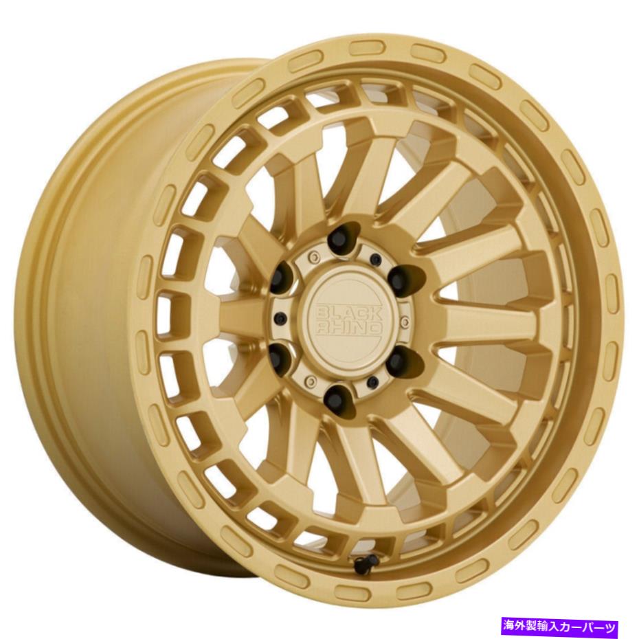 ホイール 4本セット ブラックサイロイド20x9.5 6x5.5/6x139.7 12ゴールドホイール(4)112.1 20インチリム Black Rhino Raid 20x9.5 6x5.5/6x139.7 12 Gold Wheels(4) 112.1 20" inch Rims【並行輸入品】|Us Custom Parts Shop USDM