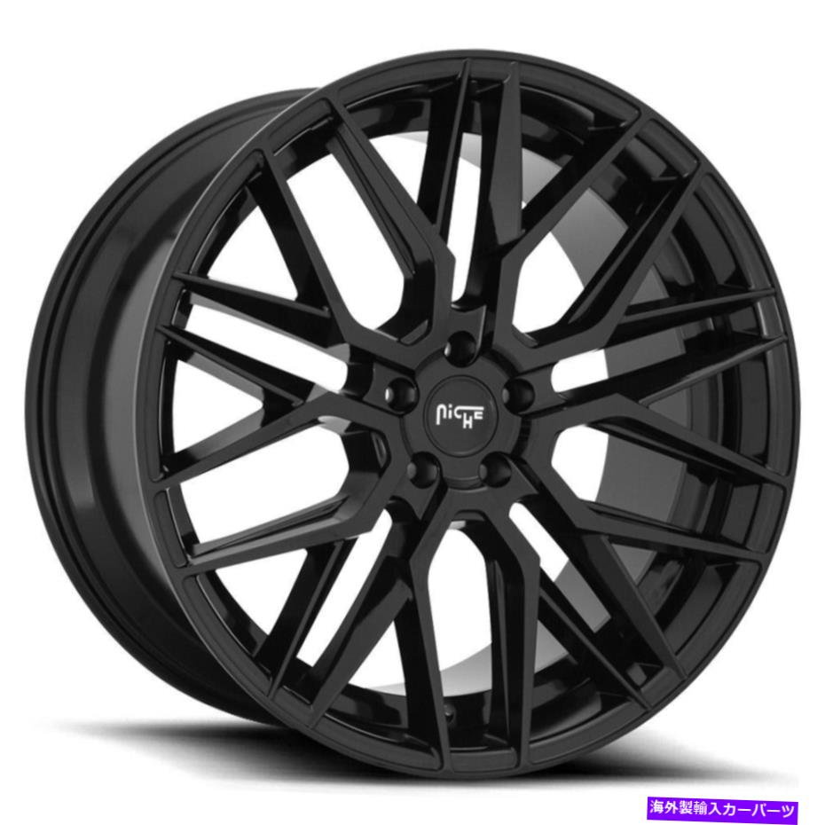 ホイール　４本セット ニッチM224ガンマ19x8.5 5x114.3 35ブラックホイール（4）72.56 19 "インチリム Niche M224 Gamma 19x8.5 5x114.3 35 Black Wheels(4) 72.56 19" inch Rims【並行輸入品】｜Us Custom Parts Shop USDM