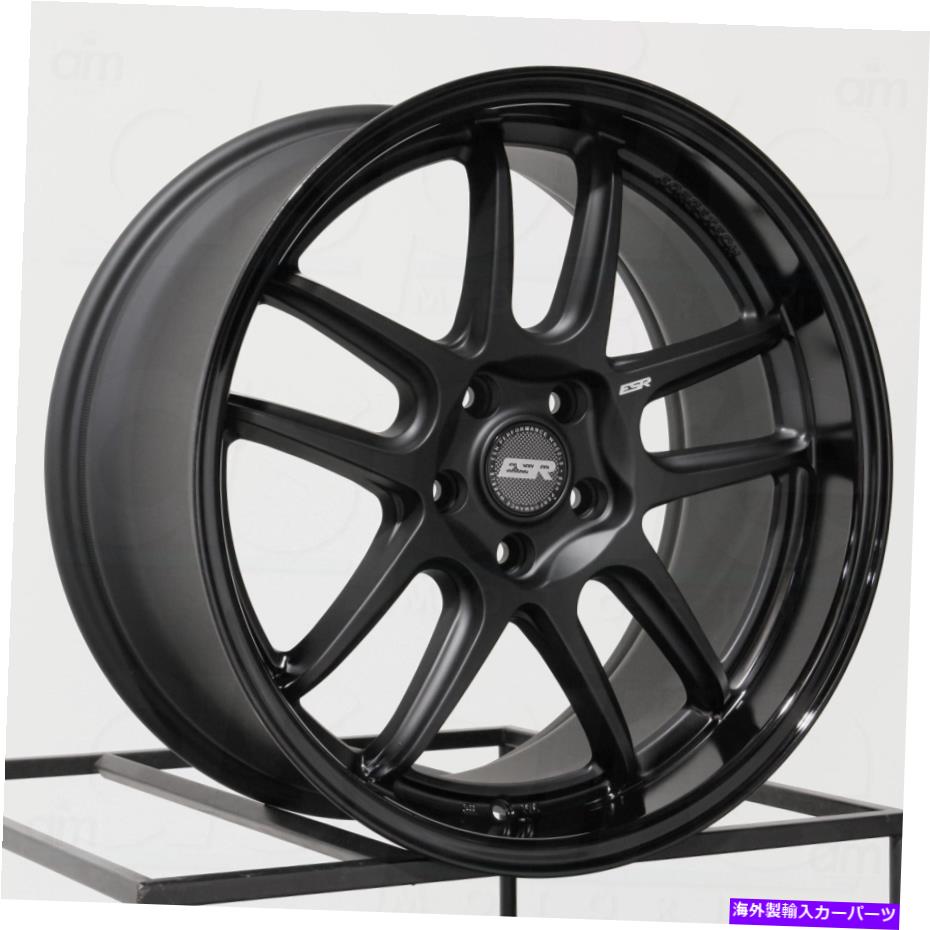 ホイール　４本セット ESR AP8 19x9.5 5x114.3 35ブラックホイール（4）72.56 19 \