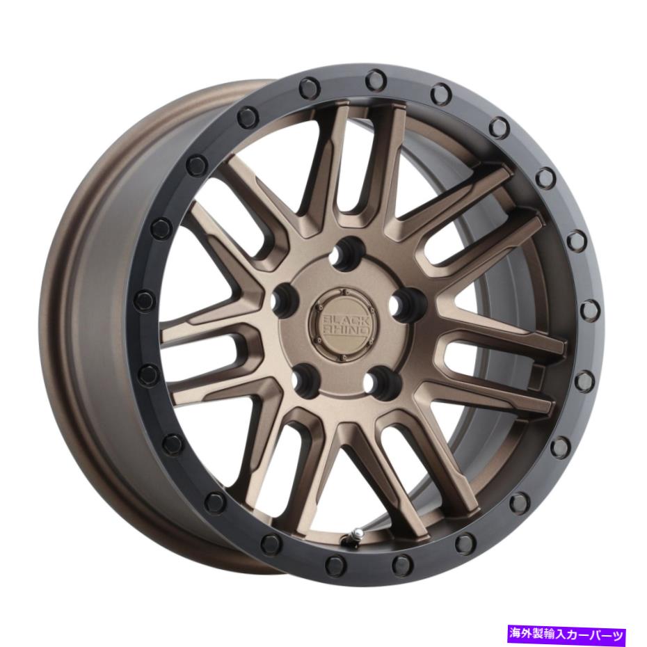 ホイール 4本セット ブラックサイアーチ19x8 5x112 20ブロンズブラックホイール(4)66.56 19 "インチリム Black Rhino Arches 19x8 5x112 20 Bronze Black Wheels(4) 66.56 19" inch Rims【並行輸入品】|Us Custom Parts Shop USDM