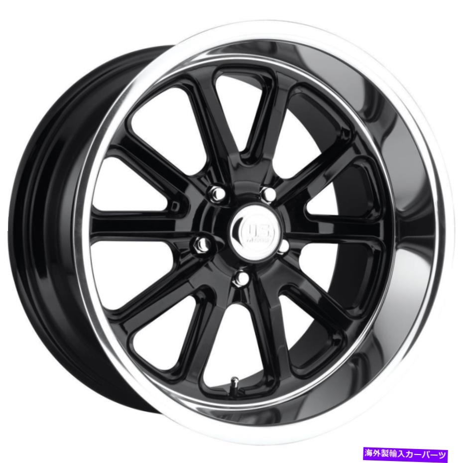 ホイール　４本セット US Mags U121 Rambler 20x8 5x4.75/5x120.65 1ブラックホイール（4）72.56 20 \