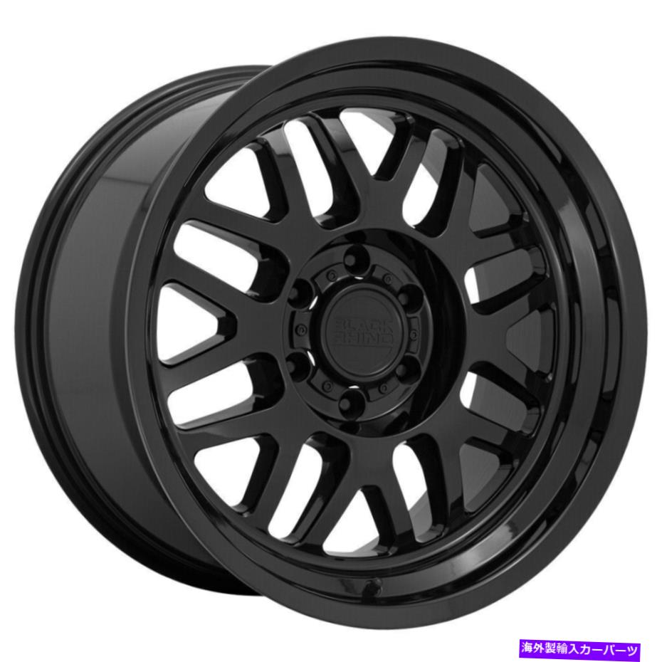 ホイール　４本セット Black Rhino Delta 20x9.5 5x5/5x127 2ブラックホイール（4）71.5 20 \