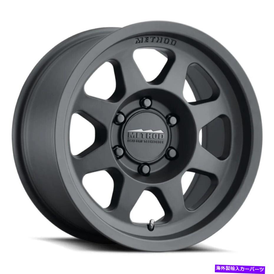 ホイール 4本セット メソッドMR701ビーズグリップ17x9 5x5/5x127 -12ブラックホイール(4)71.5 17 "インチリム Method MR701 Bead Grip 17x9 5x5/5x127 -12 Black Wheels(4) 71.5 17" inch Rims【並行輸入品】|Us Custom Parts Shop USDM