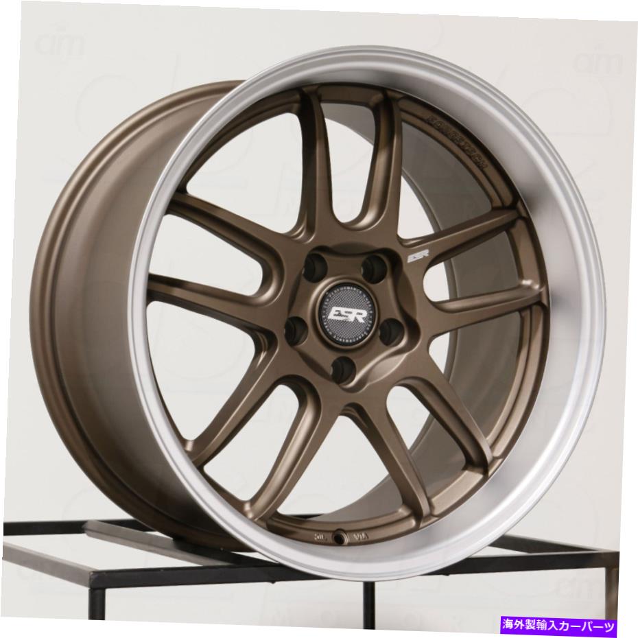ホイール 4本セット ESR AP8 19x11 5x114.3 22ブロンズホイール(4)72.56 19 "インチリム ESR AP8 19x11 5x114.3 22 Bronze Wheels(4) 72.56 19" inch Rims【並行輸入品】|Us Custom Parts Shop USDM
