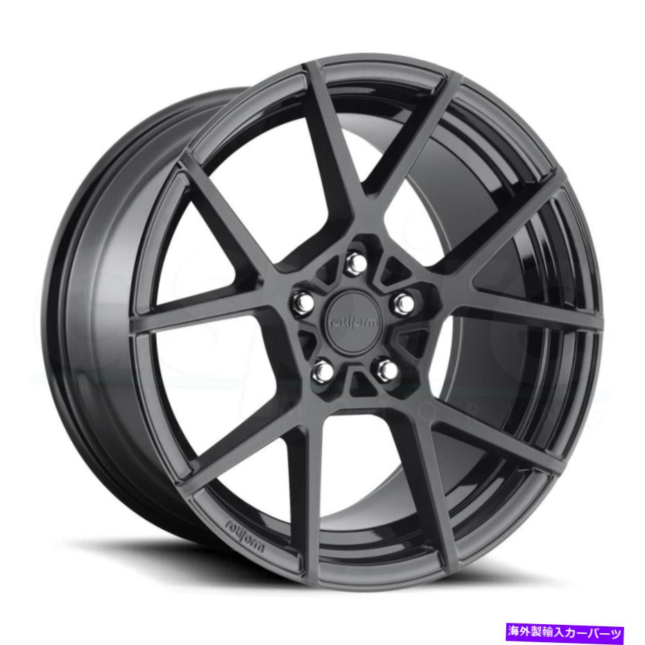 ホイール 4本セット 回転型R139 KPS 18x9.5 5x114.3 35マットブラックホイール(4)72.56 18インチリム Rotiform R139 KPS 18x9.5 5x114.3 35 Matte Black Wheels(4) 72.56 18" inch Rims【並行輸入品】|Us Custom Parts Shop USDM