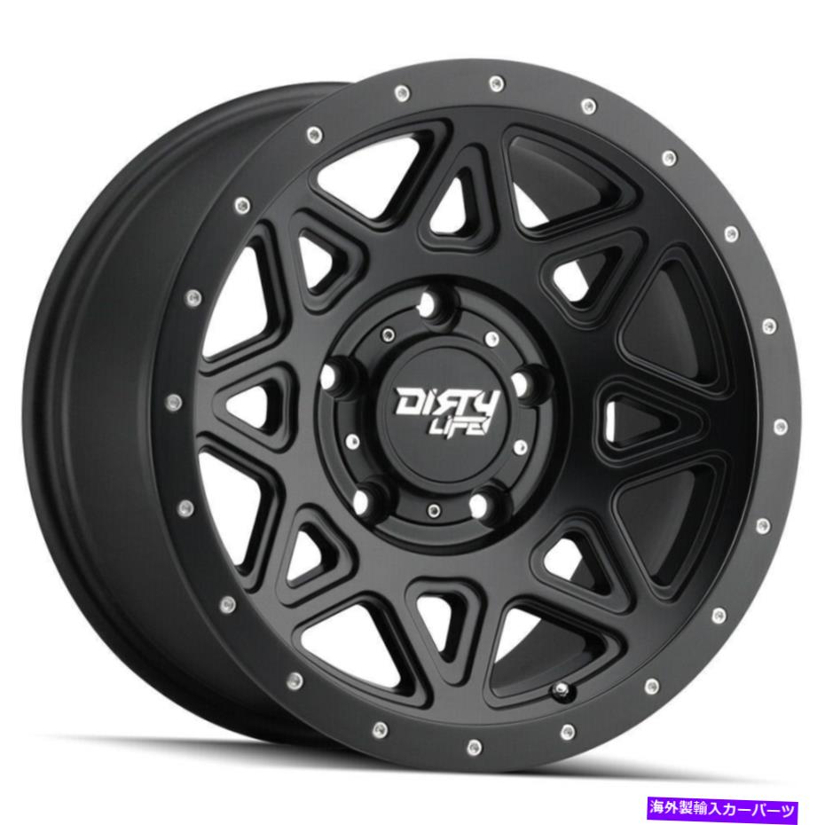 ホイール 4本セット ダーティライフ9305理論20x9 5x5/5x127 0マットブラックホイール(4)78.1 20インチリム Dirty Life 9305 Theory 20x9 5x5/5x127 0 Matte Black Wheels(4) 78.1 20" inch Rims【並行輸入品】|Us Custom Parts Shop USDM