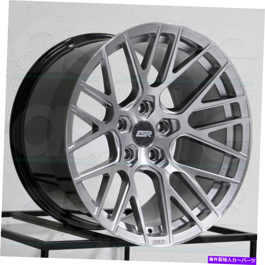 ホイール　４本セット ESR RF11 19x10.5 5x114.3 22シルバーホイール（4）73.1 19 \