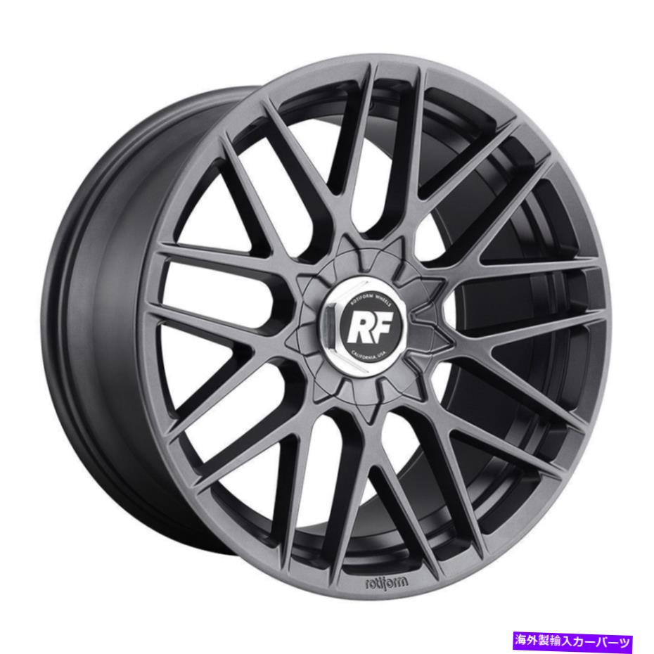 ホイール 4本セット 回転型R141 RSE 18x9.5 5x114.3/5x120 35ガンメタルホイール(4)72.56 18インチリム Rotiform R141 RSE 18x9.5 5x114.3/5x120 35 Gunmetal Wheels(4) 72.56 18" inch Rims【並行輸入品】|Us Custom Parts Shop USDM
