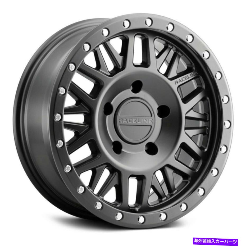 ホイール　４本セット Raceline 951 Ryno 17x9 5x5/5x127 -12ブラックホイール（4）78.1 17 \