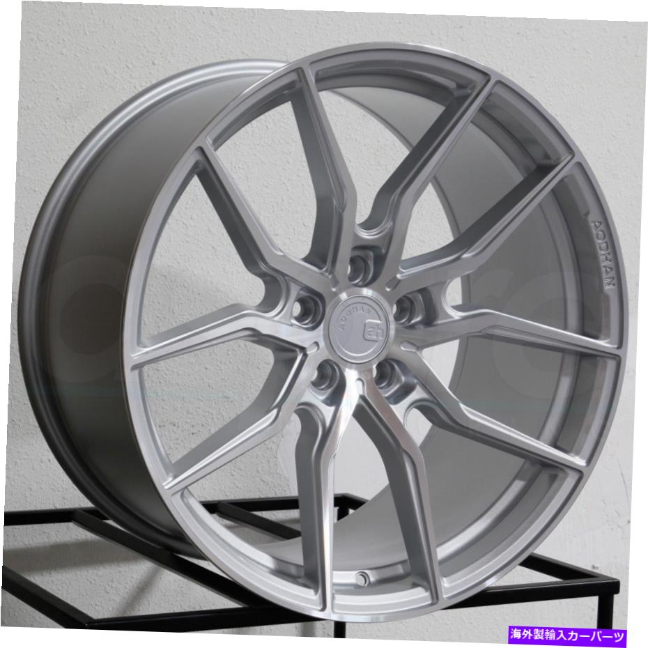 ホイール　４本セット aodhan aff1 20x9 5x114.3 32銀機械加工ホイール（4）73.1 20 \