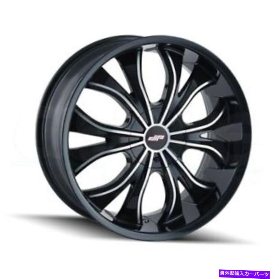 ホイール　４本セット Mazzi 342 Hustler 20x8.5 5x112/5x120 35ブラック機械加工ホイール（4）74.1 20 \