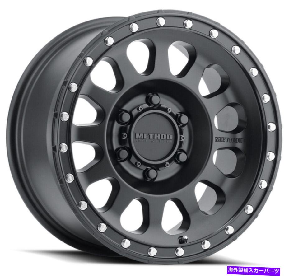 ホイール 4本セット メソッドMR315 17x8.5 6x135 0ブラックホイール(4)87 17 "インチリム Method MR315 17x8.5 6x135 0 Black Wheels(4) 87 17" inch Rims【並行輸入品】|Us Custom Parts Shop USDM