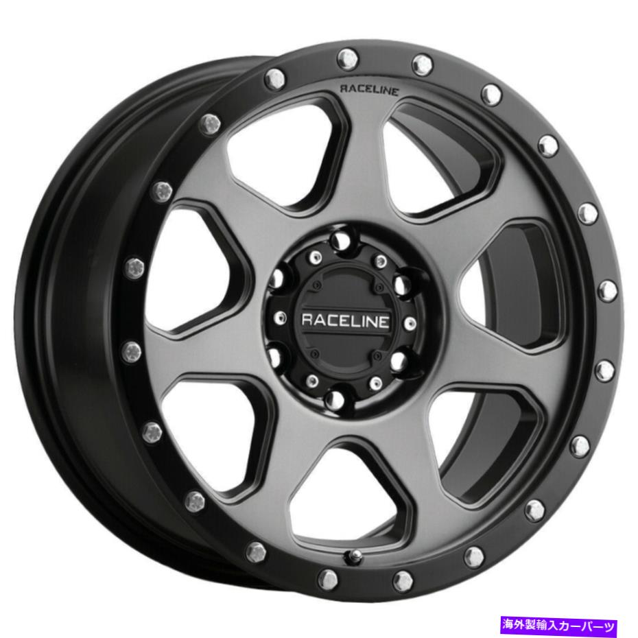 ホイール　４本セット Raceline 949g 7x 17x8.5 5x150 0ガンメタルホイール（4）110.3 17 \