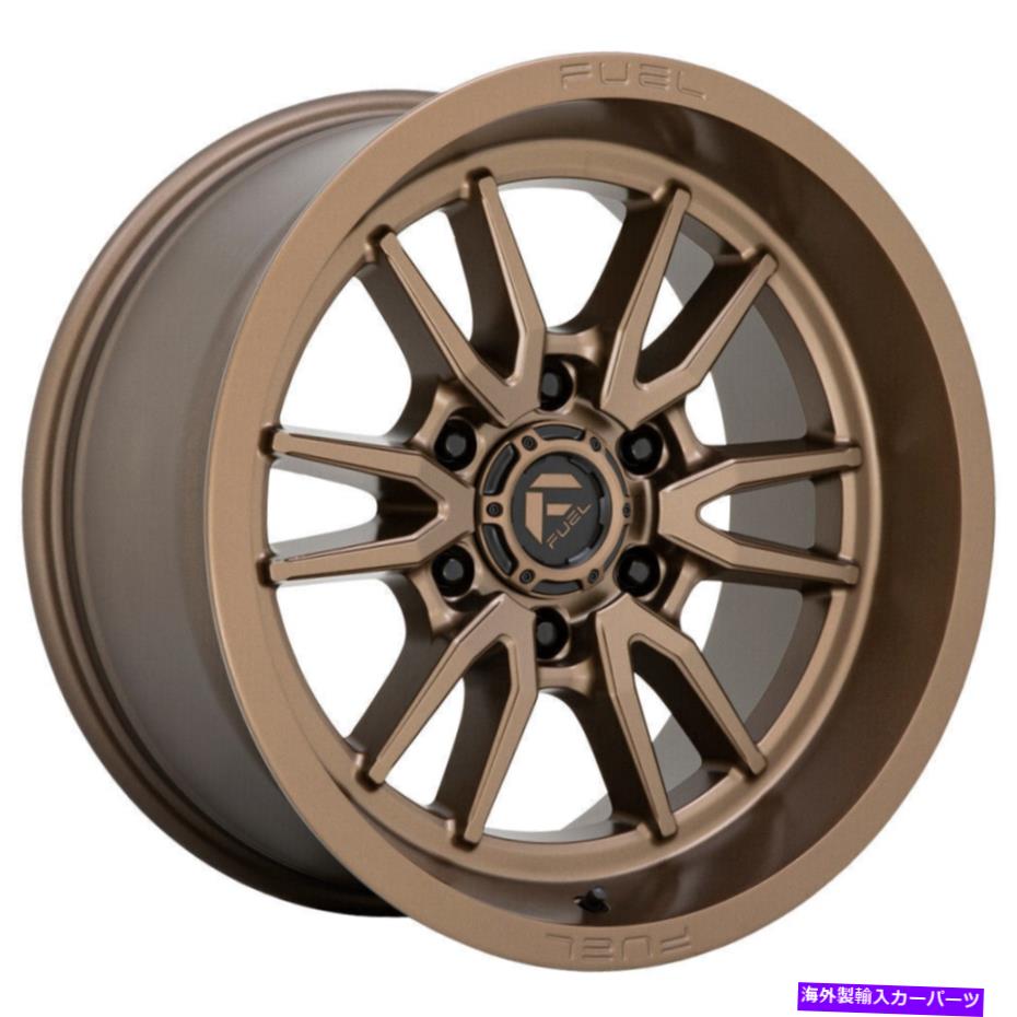 ホイール　４本セット Fuel D788 Clash 17x9 6x5.5/6x139.7 -12ブロンズホイール（4）106.1 17 \