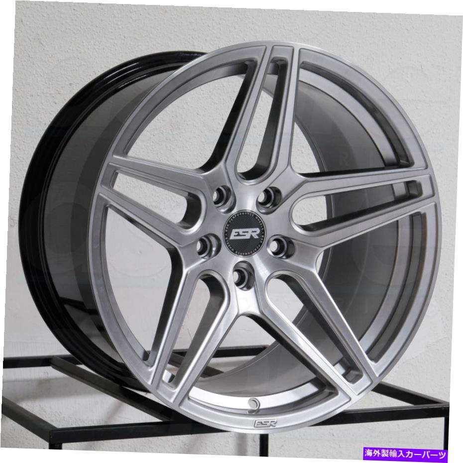 ホイール 4本セット ESR RF15 20x10.5 5x114.3 25シルバーホイール(4)73.1 20 \