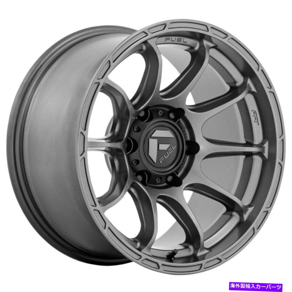 ホイール　４本セット 燃料D793バリアント17x9 5x5/5x127 -12マットガンメタルホイール（4）71.5 17 \