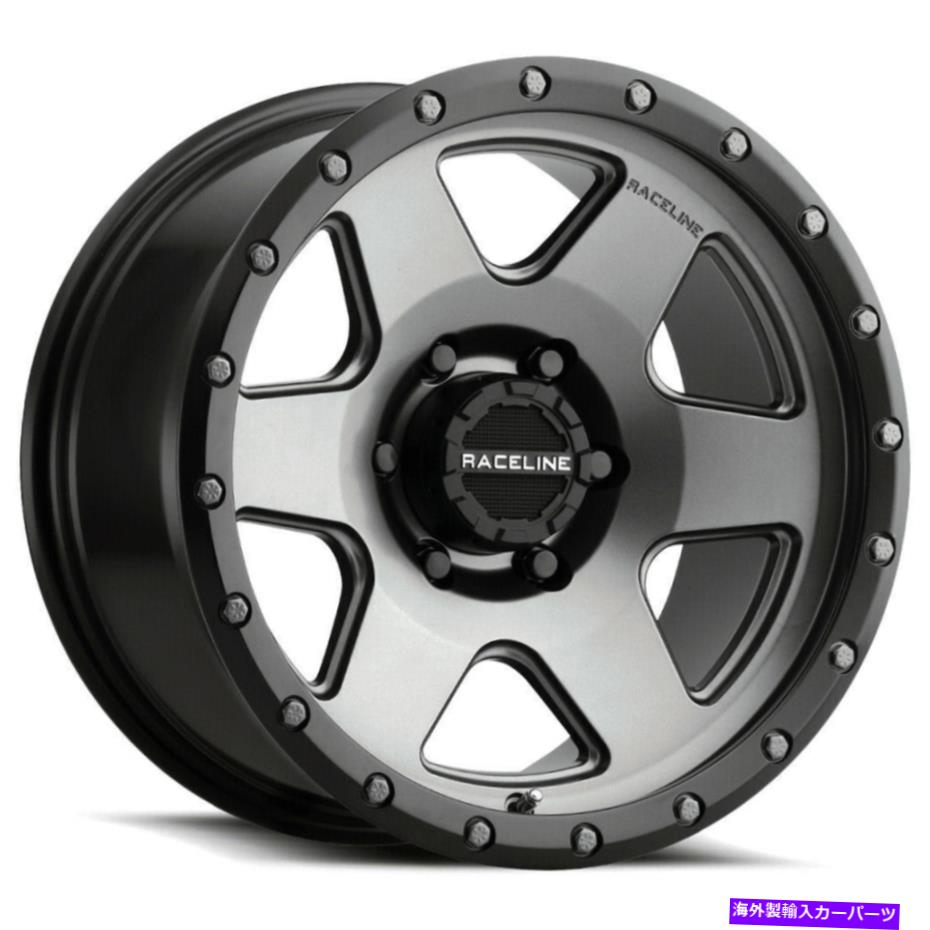 ホイール　４本セット Raceline 946g Boost 18x9 6x5.5/6x139.7 -12ガンメタルホイール（4）107.95 18 \