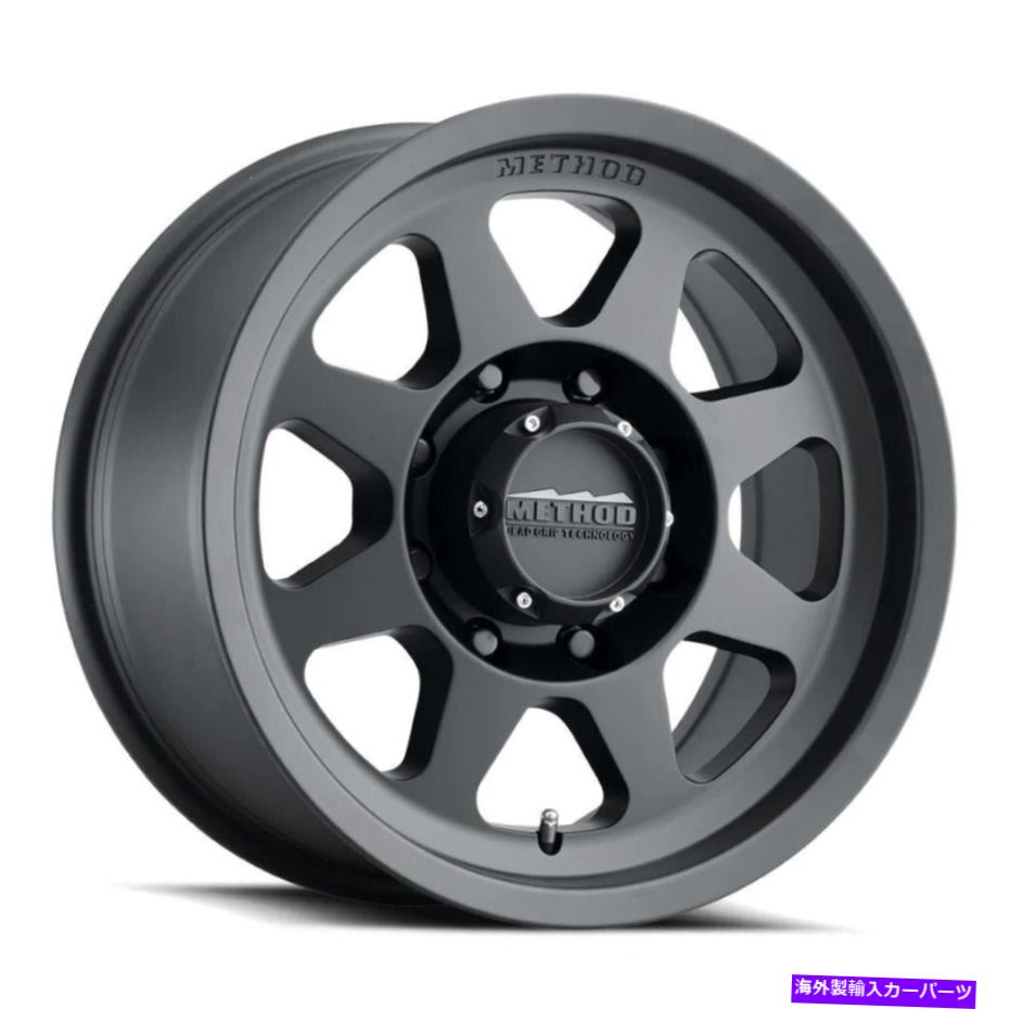 ホイール 4本セット 方法MR701ビーズグリップ17x8.5 8x6.5/8x165.1 0ブラックホイール(4)130.81 17 "インチRI Method MR701 Bead Grip 17x8.5 8x6.5/8x165.1 0 Black Wheels(4) 130.81 17" inch Ri【並行輸入品】|Us Custom Parts Shop USDM