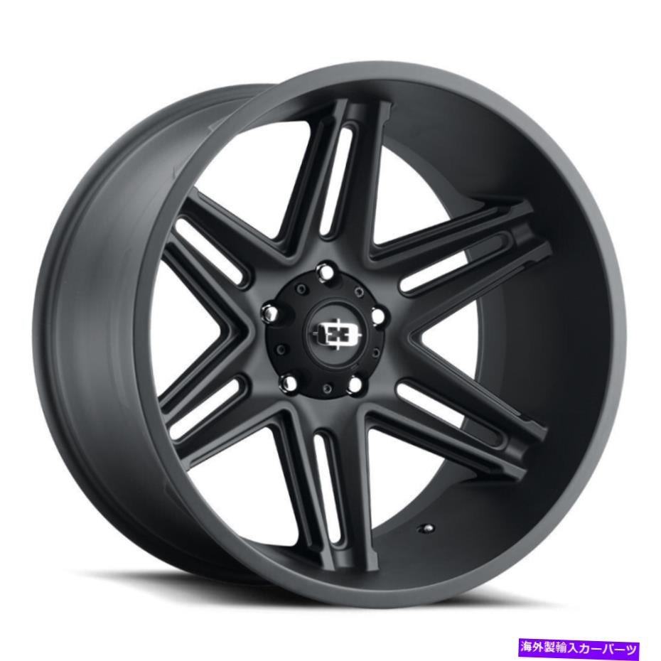 ホイール　４本セット Vision 363 Razor 22x10 6x135 -19サテンブラックホイール（4）87.1 22 \