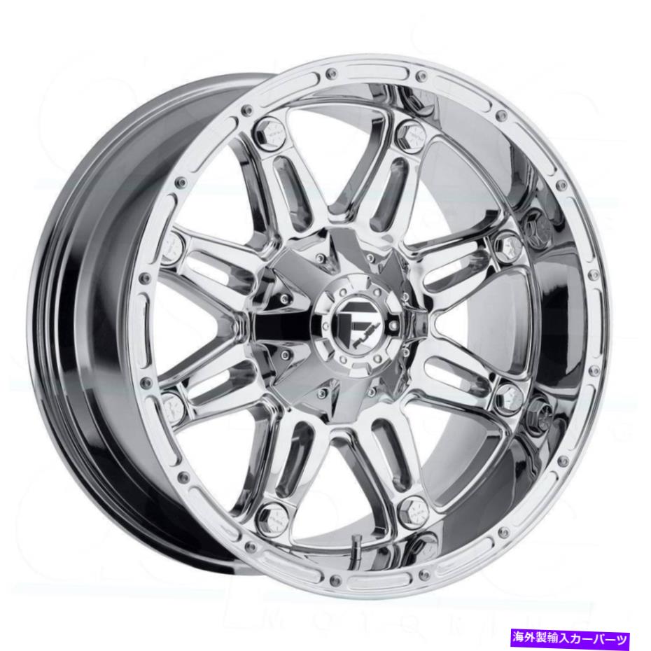 ホイール　４本セット 燃料D530人質17x9 6x135/6x5.5/6x139.7 -12クロムホイール（4）106.1 17 "インチr Fuel D530 Hostage 17x9 6x135/6x5.5/6x139.7 -12 Chrome Wheels(4) 106.1 17" inch R【並行輸入品】｜Us Custom Parts Shop USDM 353,727円