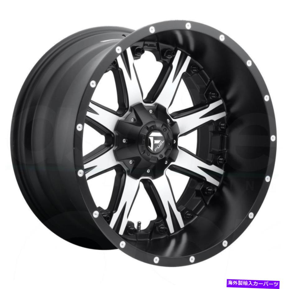 ホイール　４本セット 燃料D541ナッツ17x9 6x135/6x5.5/6x139.7 1マットブラック機械加工ホイール（4）106.1 1 Fuel D541 Nutz 17x9 6x135/6x5.5/6x139.7 1 Matte Black Machined Wheels(4) 106.1 1【並行輸入品】｜Us Custom Parts Shop USDM