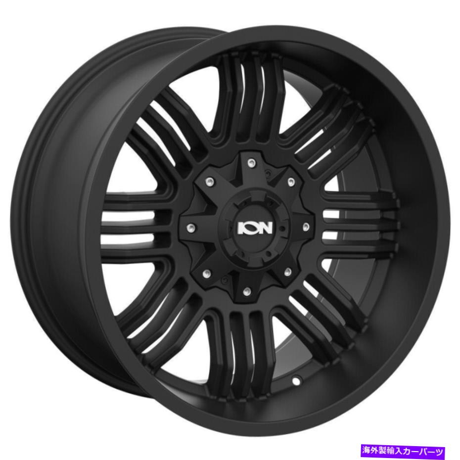 ホイール　４本セット イオン144 20x10 8x6.5/8x165.1 -19マットブラックホイール（4）125.2 20 \