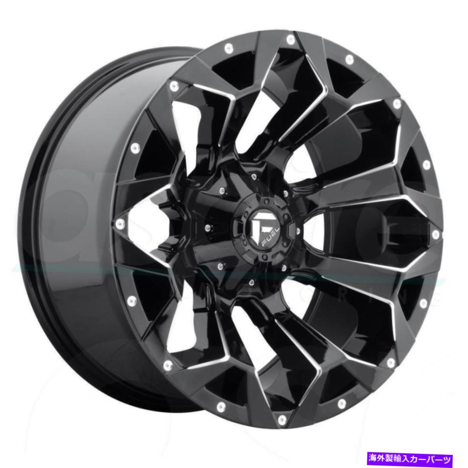 ホイール　４本セット 燃料D576アサルト17x9 6x135/6x5.5/6x139.7 2グロスブラックミリングホイール（4）106.1 Fuel D576 Assault 17x9 6x135/6x5.5/6x139.7 2 Gloss Black Milled Wheels(4) 106.1【並行輸入品】｜Us Custom Parts Shop USDM