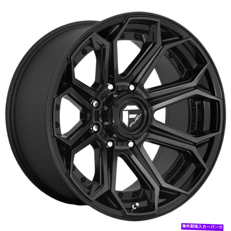 ホイール 4本セット 燃料D704包囲18x9 6x5.5/6x139.7 1グロス機械加工ティントホイール(4)106.1 18 "Inc Fuel D704 Siege 18x9 6x5.5/6x139.7 1 Gloss Machined Tint Wheels(4) 106.1 18" inc【並行輸入品】|Us Custom Parts Shop USDM