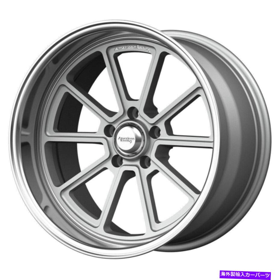 ホイール　４本セット アメリカンレーシングVN510ドラフト20x8.5/20x10 5x4.75/5x120.65 44718シルバーホイール（4） American Racing VN510 Draft 20x8.5/20x10 5x4.75/5x120.65 44718 Silver Wheels(4)【並行輸入品】｜Us Custom Parts Shop USDM