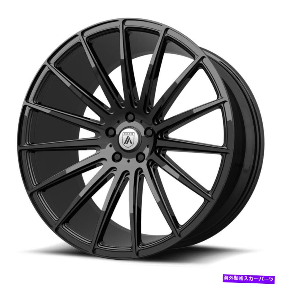 ホイール 4本セット アサンティブラックABL14ポラリス20x9/20x10.5 5x112 35/38グロスブラックホイール(4)72.56 Asanti Black ABL14 Polaris 20x9/20x10.5 5x112 35/38 Gloss Black Wheels(4) 72.56【並行輸入品】|Us Custom Parts Shop USDM