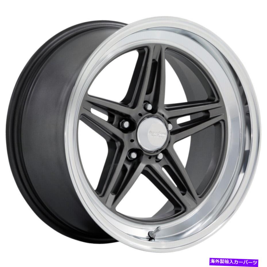 ホイール　４本セット American Racing VN514 Groove 18x8/18x10 5x5/5x127 0/0 Anthracite Wheels（4）78.1 American Racing VN514 Groove 18x8/18x10 5x5/5x127 0/0 Anthracite Wheels(4) 78.1【並行輸入品】