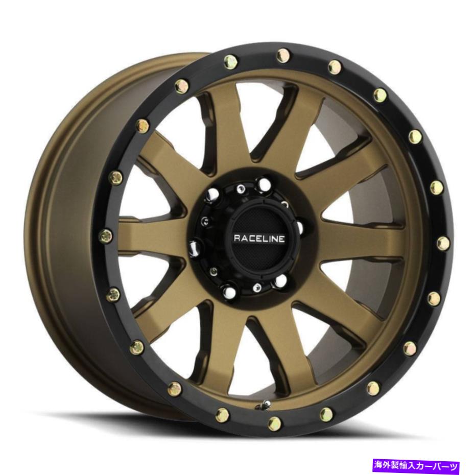 ホイール　４本セット Raceline 934bz Clutch 17x9 6x5.5/6x139.7 -12青銅器（4）106.1 17 \