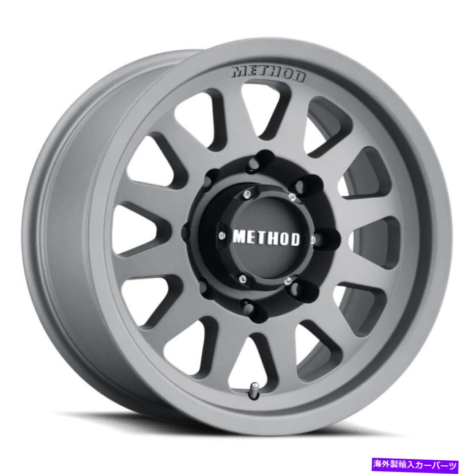 ホイール　４本セット 方法MR704ビーズグリップ17x8.5 8x170 0チタンホイール（4）130.81 17 \