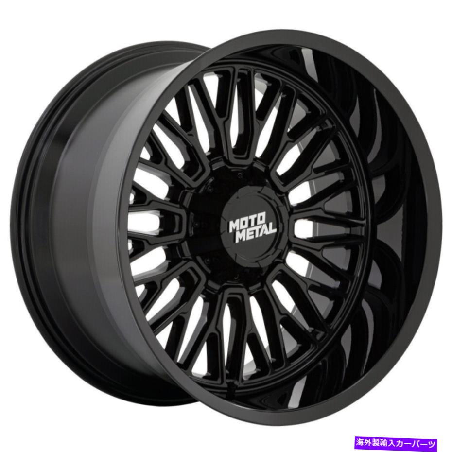 ホイール　４本セット Moto Metal Mo809 Stinger 20x10 8x170 -18光沢ブラックホイール（4）125.1 20 \