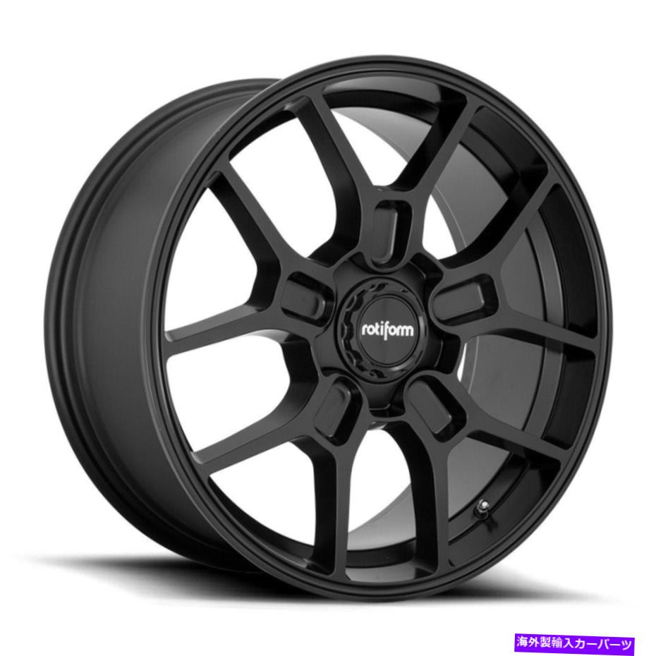 ホイール 4本セット ROTIFOLIM R177 ZMO 19x8.5 5x114.3 35マットブラックホイール(4)72.7 19 "インチリム Rotiform R177 ZMO 19x8.5 5x114.3 35 Matte Black Wheels(4) 72.7 19" inch Rims【並行輸入品】|Us Custom Parts Shop USDM