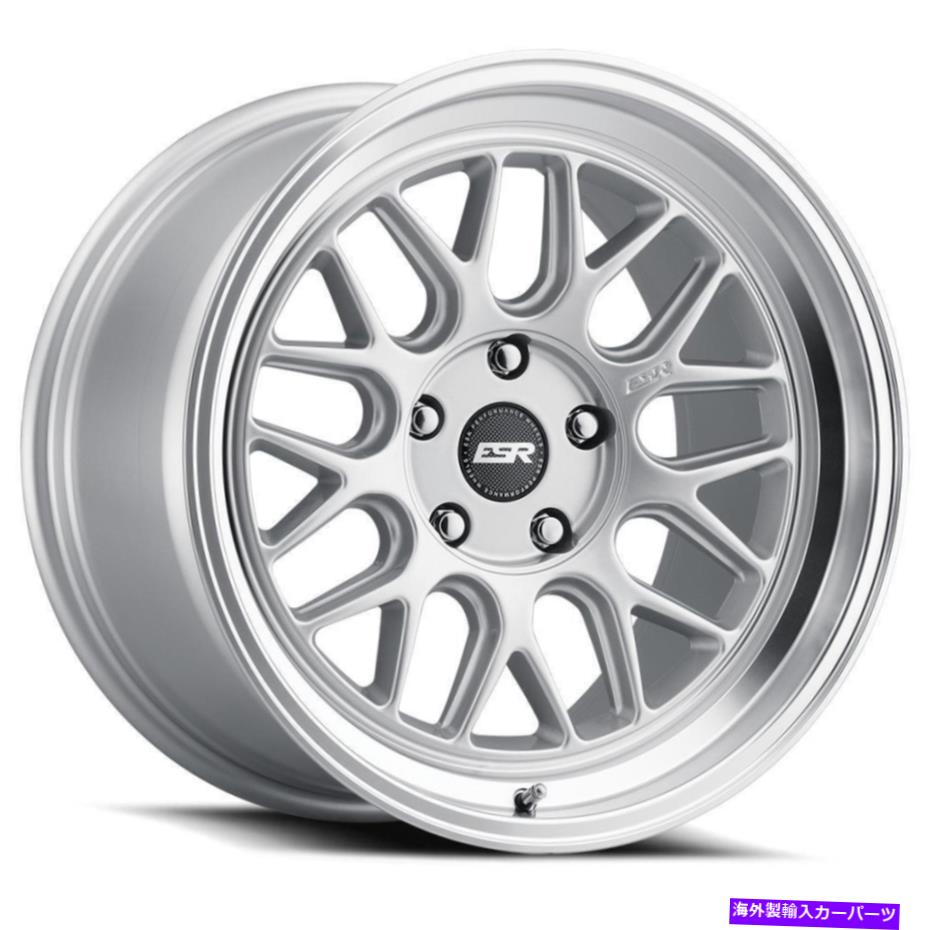 ホイール　４本セット ESR CR1 19x11 5x114.3 15ハイパーシルバーホイール（4）72.56 19 "インチリム ESR CR1 19x11 5x114.3 15 Hyper Silver Wheels(4) 72.56 19" inch Rims【並行輸入品】｜Us Custom Parts Shop USDM