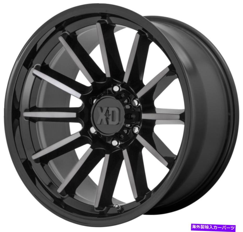 ホイール 4本セット XD XD855 Luxe 20x9 6x4.5/6x114.3 18ブラックグレーホイール(4)66.06 20 "インチリム XD XD855 Luxe 20x9 6x4.5/6x114.3 18 Black Gray Wheels(4) 66.06 20" inch Rims【並行輸入品】|Us Custom Parts Shop USDM