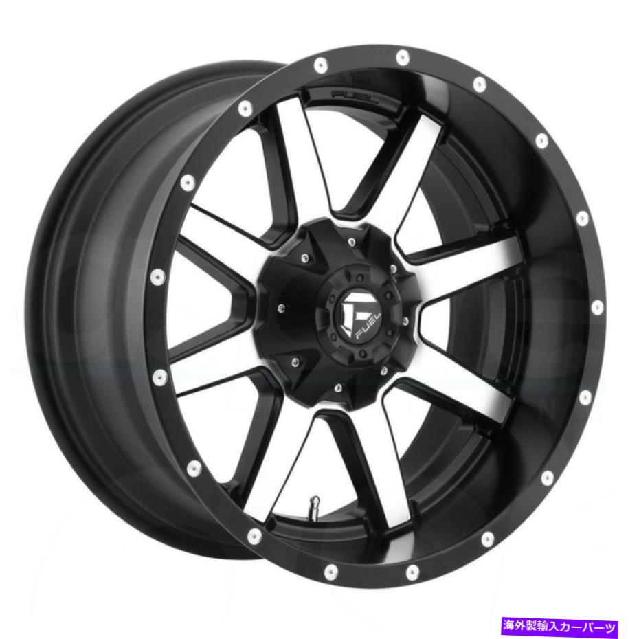 ホイール　４本セット 燃料D537マーベリック18x9 6x135/6x5.5/6x139.7 20マットブラック機械加工ホイール（4）10 Fuel D537 Maverick 18x9 6x135/6x5.5/6x139.7 20 Matte Black Machined Wheels(4) 10【並行輸入品】｜Us Custom Parts Shop USDM 351,450円