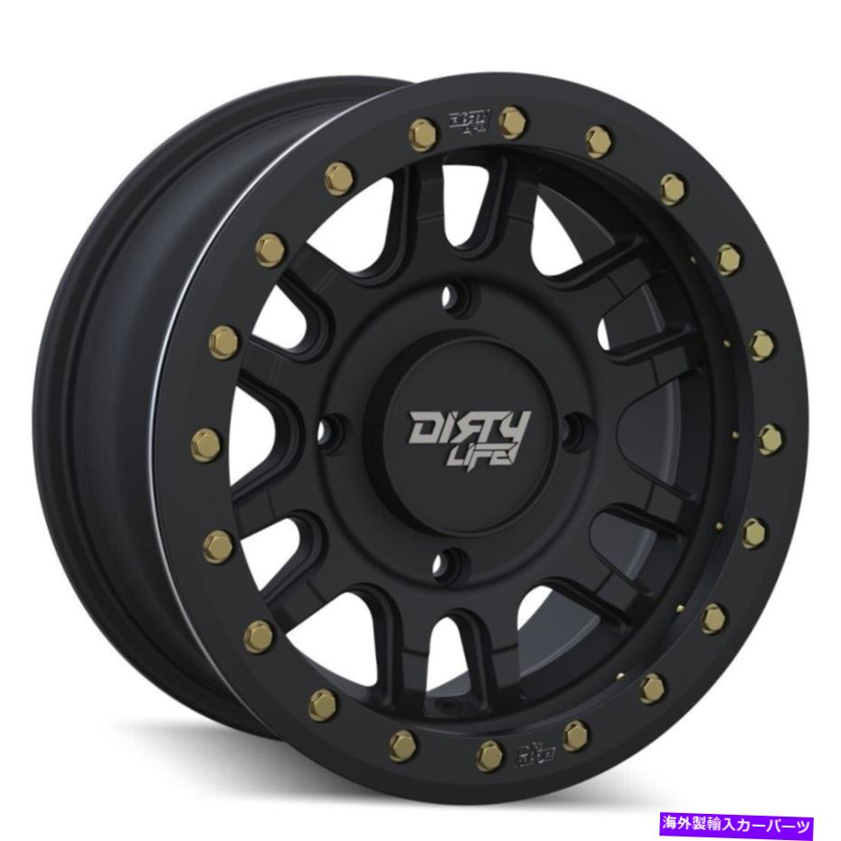 ホイール　４本セット Dirty Life 9309r Canyon Pro SXS 15x7 4x137 13ブラックホイール（4）106.25 15 "インチRI Dirty Life 9309R Canyon Pro Sxs 15x7 4x137 13 Black Wheels(4) 106.25 15" inch Ri【並行輸入品】｜Us Custom Parts Shop USDM